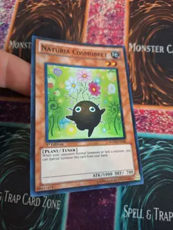 Yugioh Naturia Cosmobeet HA02-EN042 Super Rare 1st Edition Near Mint - Image 2