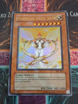 Yugioh Guardian Angel Joan IOC-087 Ultra Rare Unlimited Near Mint - Image 1