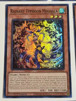 Radiant Typhoon Chant DOOD-EN061 Yugioh Deck Core x10 Doom of Dimensions Set - Image 4