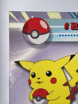 PIKACHU #25 Pokemon Card TCG Topps TV Animation - Image 5
