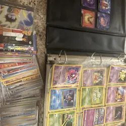 Vintage Pokemon Cards Rare Collection Binder base fossil gym halo - Image 2