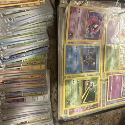 Vintage Pokemon Cards Rare Collection Binder base fossil gym halo - Image 3