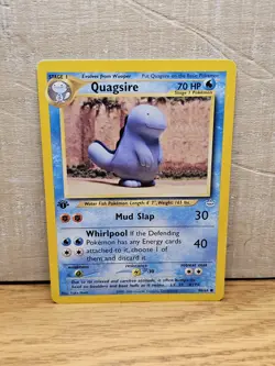 Quagsire 48/64 1st Edition Neo Revelation Non-Holo Vintage Pokemon Card TCG - Image 1