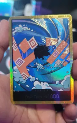 DON!! Card Jinbe Gold - One Piece TCG PRB-02 The Best Vol. 2 Foil EN NM - Image 1
