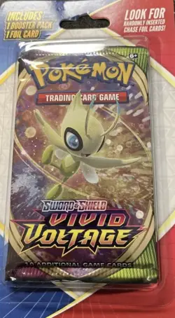Pokemon Vivid Voltage Booster Pack 1 Mystery Foil Card - Image 1