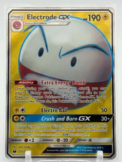 Pokemon Card - Electrode GX - 155/168 - Ultra Rare - Celestial Storm - TCG 2018 - Image 1