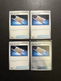 4x Night Stretcher 061/064 Pokemon Card Playset SV Shrouded Fable PTCG NM - Image 1