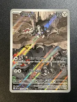 Durant 150/086 Pokemon TCG Sv: White Flare Illustration Rare Holo Card. NM - Image 1