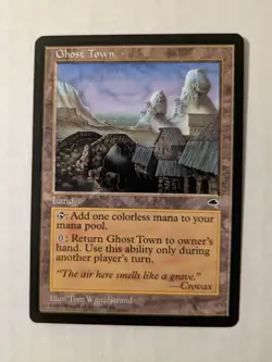 GHOST TOWN - Magic The Gathering MTG Collectible Card game - Image 1