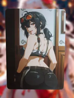 Grace Howard Zenless Zone Zero Anime Waifu Sexy Goddess Doujin Lewd Hentai Card - Image 1