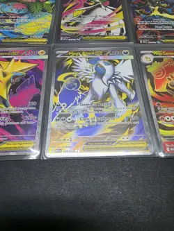 6 Card Lot Pokemon Mega Evolution Ultra Rare Full Art Lucario Gardevoir Venusaur - Image 5