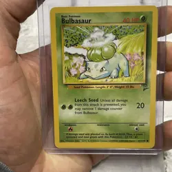 Bulbasaur 67/130 Common Base Set 2 Pokemon Card NM/MT Vintage Nintendo WOTC TCG - Image 1
