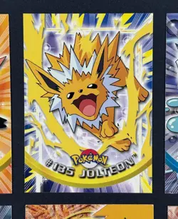 2000 Topps Pokemon TV Lot 9-Card Flareon Jolteon Vaporeon Lapras+ Non-Foil LP-MP - Image 3