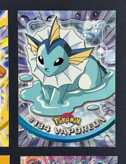 2000 Topps Pokemon TV Lot 9-Card Flareon Jolteon Vaporeon Lapras+ Non-Foil LP-MP - Image 4