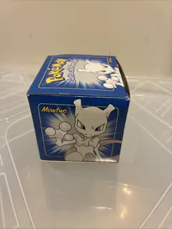 Pokemon MEWTWO 23k Gold Plated Trading Card 1999 Still Sealed With Box, NOS - Image 5