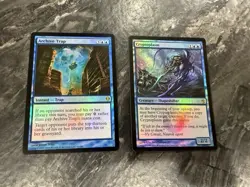 Archive Trap & Cryptoplasm-FOIL Medium Play MTG Zendikar - Image 1