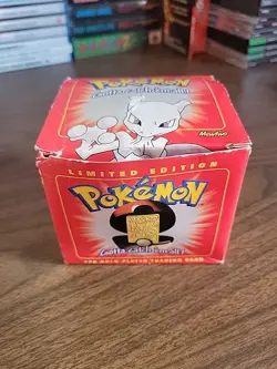 Pokemon MEWTWO 23K Gold Plated Trading Card 1999 Burger King Promo NEW SEALED - Image 1
