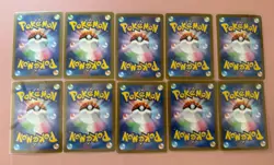 Pokemon Card Japanese AR 10x Set w/ Maushold Mint + Bonus Card | Cute Kawaii Lot - Image 2