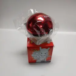 1999 Burger King Pokemon Ball With 23k Gold Plated Pokemon Card Mewtwo Super - Image 1