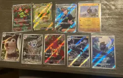 Pokemon TCG Lot of AR SR Rare Full Art Japanese Cards NM - Image 1