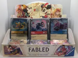 Disney Lorcana 200+ Fabled Bulk Card Lot (C,UC,R,SR) Regular and Foils - Image 1