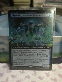 Magic Mysterio, Master of Illusion R 0253 (Extended Art) Marvel's SpiderMan Foil - Image 1