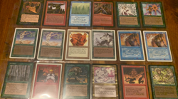 Nearly 300 Old School Vintage Magic The Gathering Alpha Beta Unlimited Arabian - Image 4