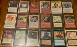 Nearly 300 Old School Vintage Magic The Gathering Alpha Beta Unlimited Arabian - Image 5