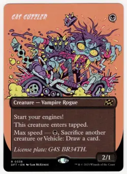 MTG Aetherdrift RUDE RIDERS SHOWCASE R Gas Guzzler #0338 - Image 1