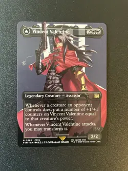 Vincent Valentine - Borderless - 0383 - Magic The Gathering - Final Fantasy - Image 1