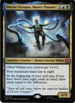 Doctor Octopus, Master Planner M Marvel's Spider-Man 128 NM Normal MTG - Image 1