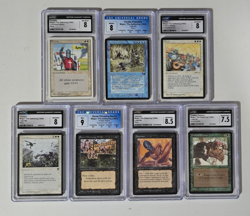 MTG Sinister 7 Slabs - Invoke, Jih4d, Imprison, Pradesh, Cleanse, Crusade, Stone - Image 1
