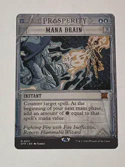 Mana Drain - Outlaws of Thunder Junction: Breaking News (OTP) EN M 0011 - Image 1