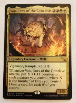 Voja, Jaws of the Conclave MKM #432 Foil Promo NM+ - Image 1