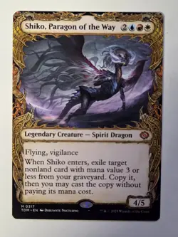 Shiko, Paragon of the Way (Showcase) Tarkir: Dragonstorm Regular - Image 1