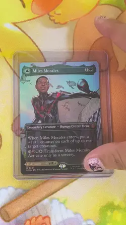 Miles Morales (0234) (Borderless) Marvel's Spider-Man Foil - Image 2