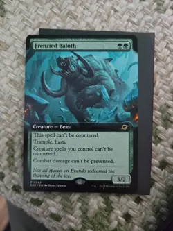 Frenzied Baloth (Extended Art) Edge of Eternities Regular - Image 1