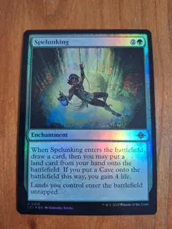 Spelunking LCI 213 Foil Uncommon Lost Caverns of Ixalan Landfall NM MTG - Image 1