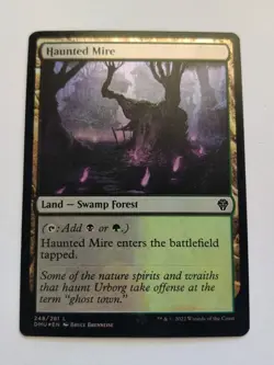 Haunted Mire Dominaria United Foil MTG Magic Land - Image 1