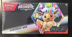 Pokemon TCG Scarlet & Violet Prismatic Evolutions Surprise Box Factory Sealed - Image 1