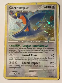 Garchomp - 5/147 - Holo Rare Pokemon Platinum Supreme Victors HP - Image 1