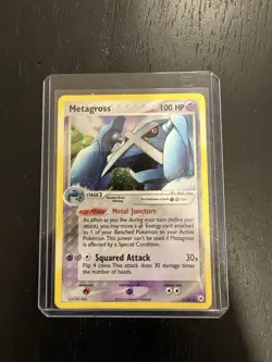 Pokemon TCG Metagross EX Hidden Legends 11/101 Regular Rare - Image 1
