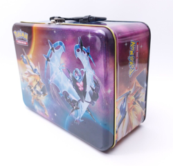 Pokemon TCG 2018 Sun And Moon Collectors Tin Lunch Box Chest EMPTY - Image 2