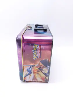 Pokemon TCG 2018 Sun And Moon Collectors Tin Lunch Box Chest EMPTY - Image 3