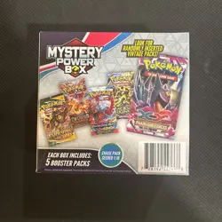 Pokemon Mystery Power Box Chase Pack Seeded 1:10 (5 Booster Packs) NEW SEALED - Image 4