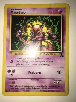 Pokemon TCG Mewtwo Promo #14 HP - Image 1