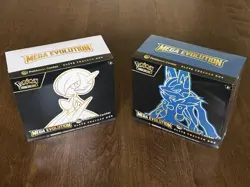Pokemon TCG Mega Evolution Pokemon Center ETBs 2 Factory Sealed Boxes New - Image 1