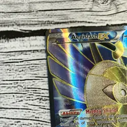Pokemon Aegislash EX 65a/119 Full Art Promo XY Phantom Forces - LP/NM - Image 4