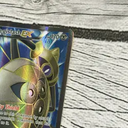 Pokemon Aegislash EX 65a/119 Full Art Promo XY Phantom Forces - LP/NM - Image 5