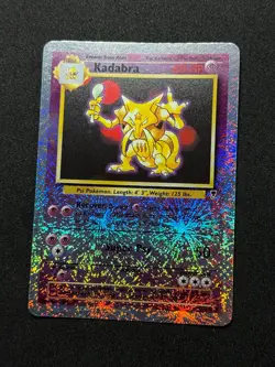 Pokemon Kadabra 49/110 Reverse Holo Foil Legendary Collection 2002 NM - Image 1